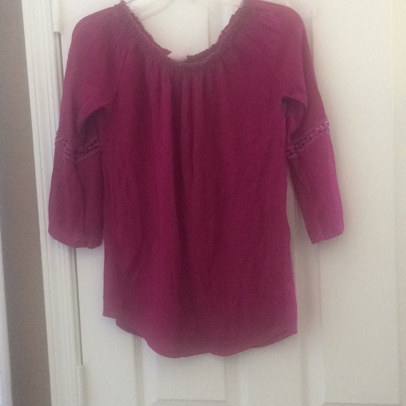 𝅺Ladies wrangler crinkle top small - Picture 1 of 5